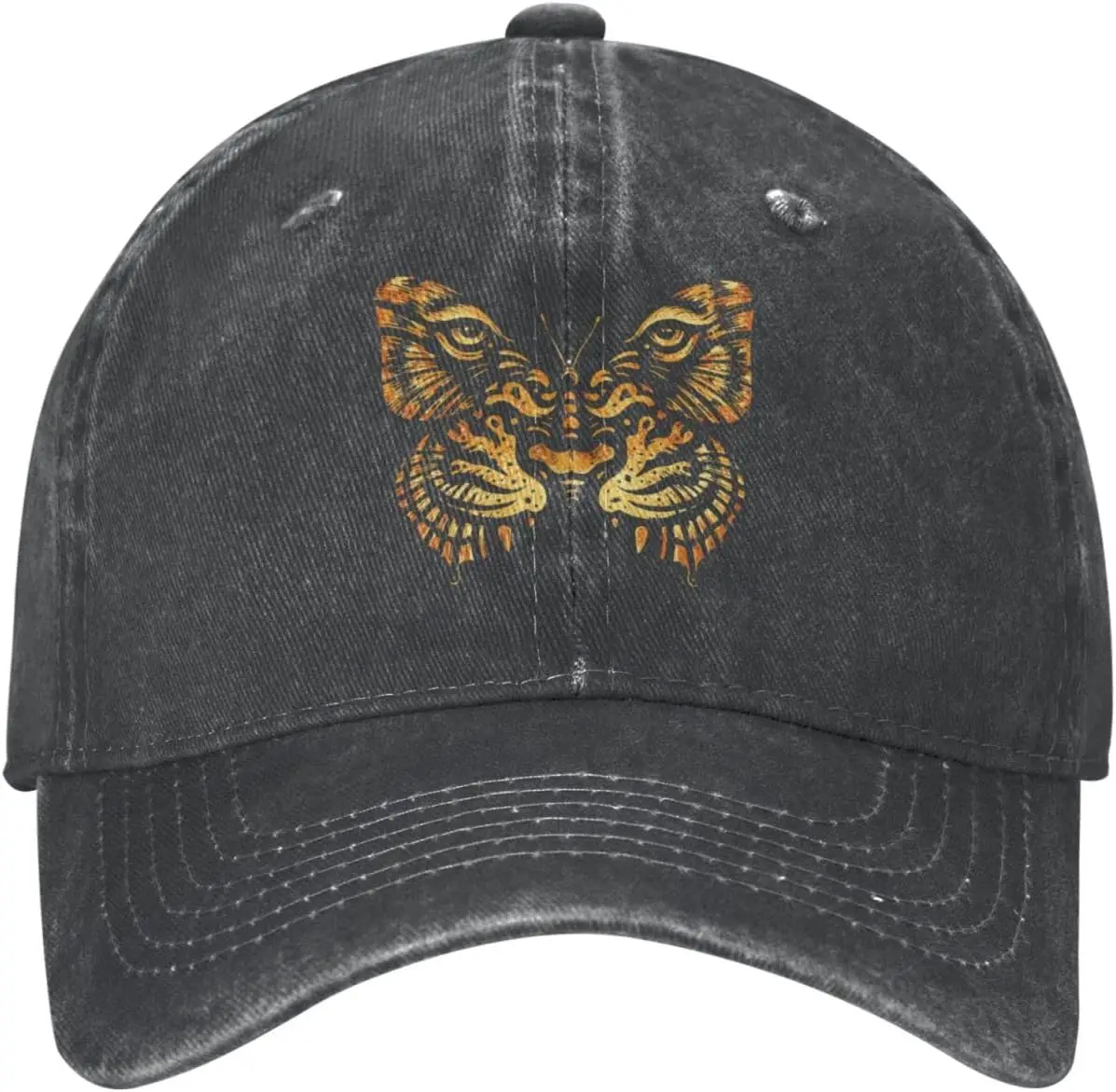 Butterfly Tiger Distressed Adjustable Washed Denim Mens Dad Trucker Hat Baseball Ball Cap for Men
Butterfly Tiger Distressed Adjustable Washed Denim Mens Dad Trucker Hat Baseball Ball Cap for Men