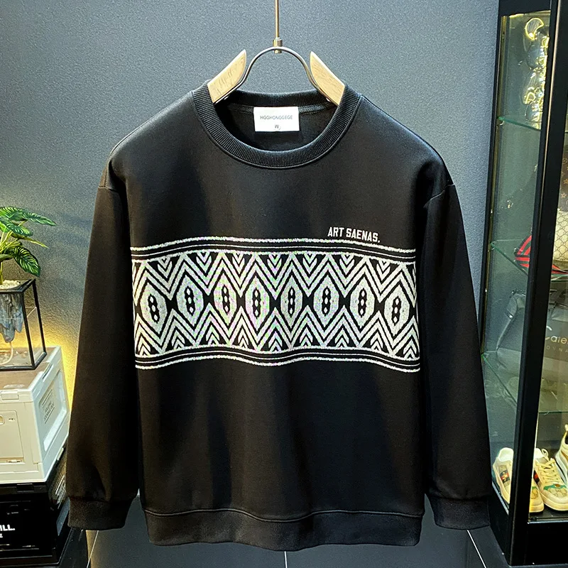 Sweater Men's Autumn Loose round Neck 2024 New Men's American Vintage Floral Print Long Sleeves Clothes
Sweater Men's Autumn Loose round Neck 2024 New Men's American Vintage Floral Print Long Sleeves Clothes