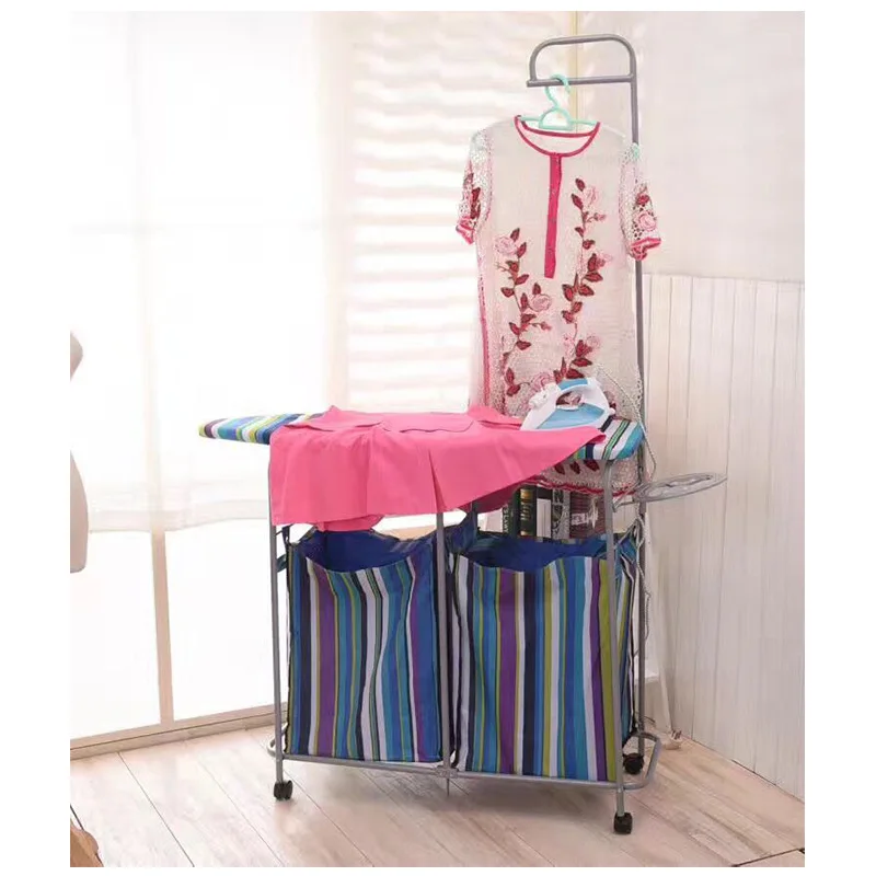 Creative multifunctional ironing board, home folding storage basket, cloth ironing board dirty clothes basket
Creative multifunctional ironing board, home folding storage basket, cloth ironing board dirty clothes basket