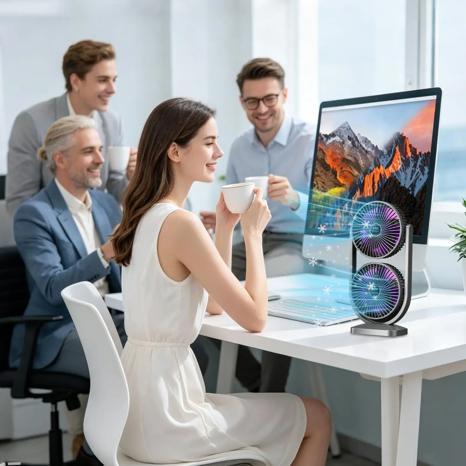 Desk Fan Rechargeable Portable Quiet Angle Adjustment Bedside Fan Bedroom Dorm Home Work Outdoor Sports Sleep Summer Workers
Desk Fan Rechargeable Portable Quiet Angle Adjustment Bedside Fan Bedroom Dorm Home Work Outdoor Sports Sleep Summer Workers