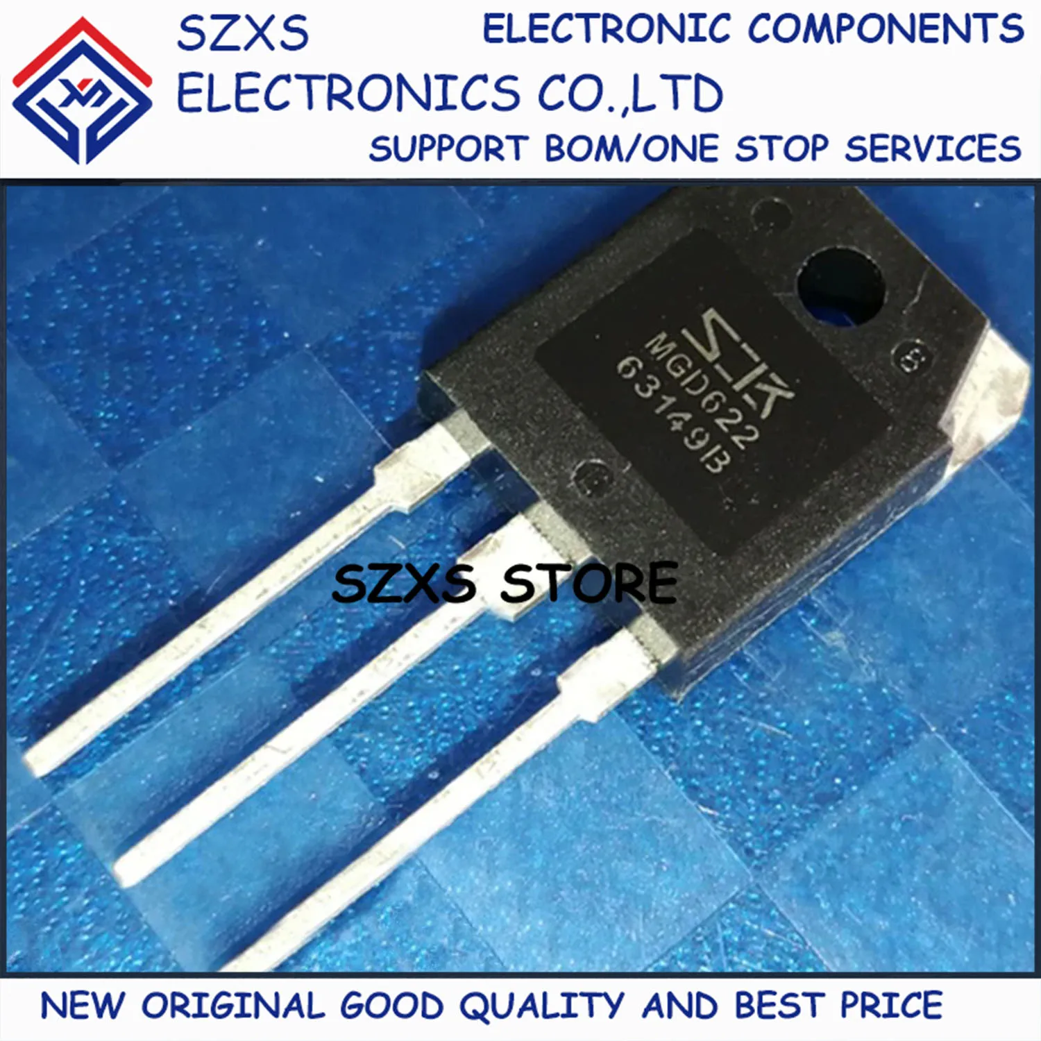 New Original 10Pcs MGD622 TO-3P 600V 20A Powerful IGBT Field Effect Transistor In Stock Electronic Components Good Quality
New Original 10Pcs MGD622 TO-3P 600V 20A Powerful IGBT Field Effect Transistor In Stock Electronic Components Good Quality