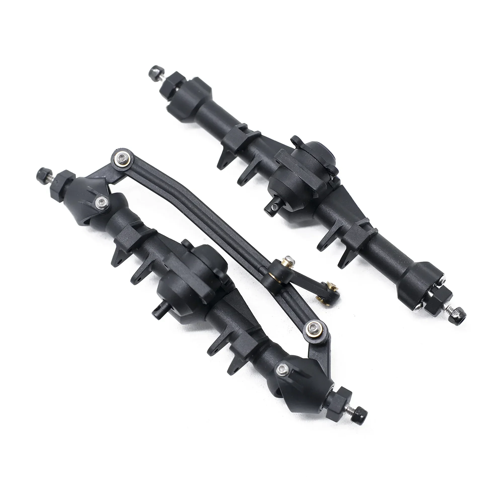 Complete Front And Rear Portal Axle Set For 1/24 RC Crawler Car Axial SCX24 Gladiator Bronco C10 Deadbolt JLU
Complete Front And Rear Portal Axle Set For 1/24 RC Crawler Car Axial SCX24 Gladiator Bronco C10 Deadbolt JLU