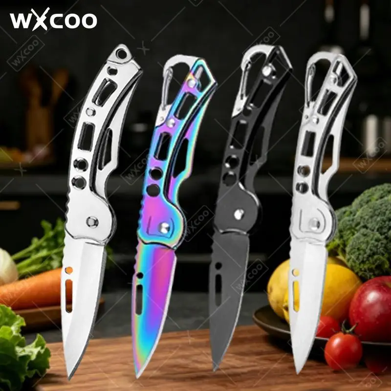 WXCOO Pocket Knife Folding Knife Kitchen Vegetable Knife Stainless Steel Fruit Peeler Meat Cleaver Cooking Accessories Tools
WXCOO Pocket Knife Folding Knife Kitchen Vegetable Knife Stainless Steel Fruit Peeler Meat Cleaver Cooking Accessories Tools
