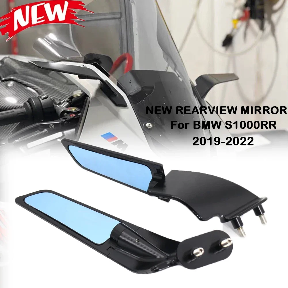 NEW Motorcycle Accessories Side Rear View Mirrors Adjustable Rotating Windwing Rearview Mirror For BMW S1000RR 2019-2024
NEW Motorcycle Accessories Side Rear View Mirrors Adjustable Rotating Windwing Rearview Mirror For BMW S1000RR 2019-2024