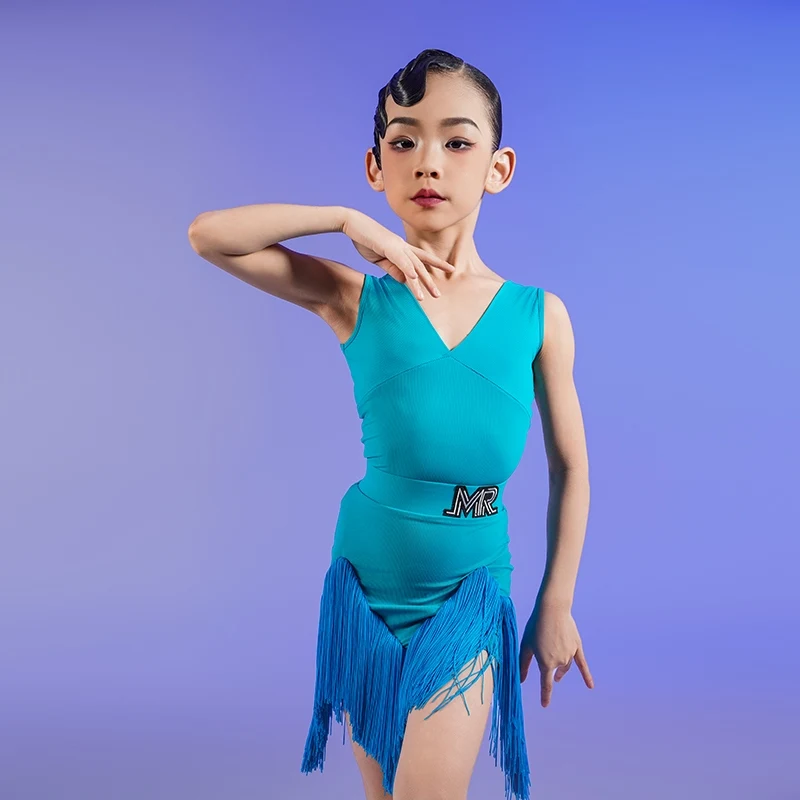 Girls Costumes Latin Dance Performance Dress V-neck Tops Tassels Skirts Split Suit Chacha Rumba Tango Kids Latin Wear DN20008
Girls Costumes Latin Dance Performance Dress V-neck Tops Tassels Skirts Split Suit Chacha Rumba Tango Kids Latin Wear DN20008