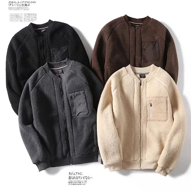 Осень-зима Thiened двустороннее пальто Fce теплый свободный воротник-стойка из овечьего меха Jaet молодежное модное длинное пальто-стойка све
Осень-зима Thiened двустороннее пальто Fce теплый свободный воротник-стойка из овечьего меха Jaet молодежное модное длинное пальто-стойка све