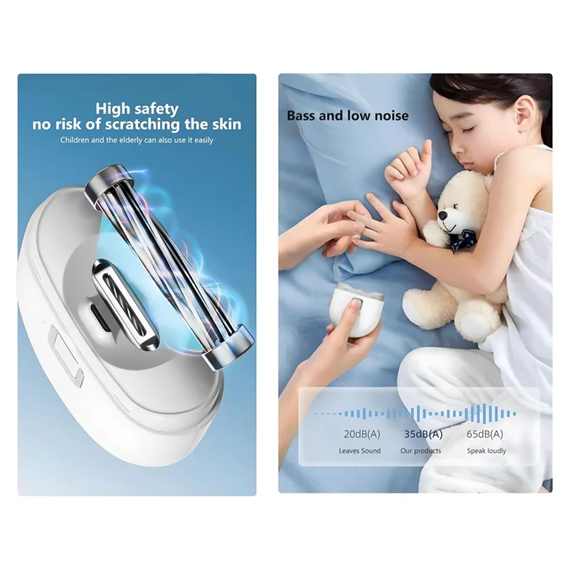 YSUN-Portable Electric Nail Clippers, Fully Automatic Silent Nail Clippers, Mini Baby Nail Trimmer With Storage Space
YSUN-Portable Electric Nail Clippers, Fully Automatic Silent Nail Clippers, Mini Baby Nail Trimmer With Storage Space