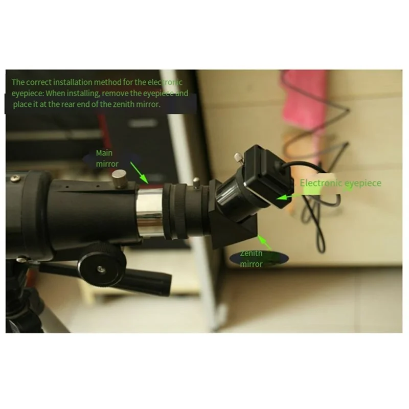 Hot Sale-USB Eyepiece Camera Astronomical Telescope Camera For Astrophotography USB Port 800,000 Pixels, Driver-Free
Hot Sale-USB Eyepiece Camera Astronomical Telescope Camera For Astrophotography USB Port 800,000 Pixels, Driver-Free