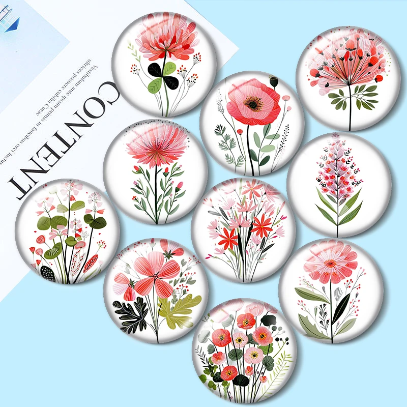 Стеклянные кабошоны «Полевые цветы» 12/18/20/25 мм для изготовления браслетов, подвесок, колец, демонстрационных серег и фурнитуры для украшений
Стеклянные кабошоны «Полевые цветы» 12/18/20/25 мм для изготовления браслетов, подвесок, колец, демонстрационных серег и фурнитуры для украшений