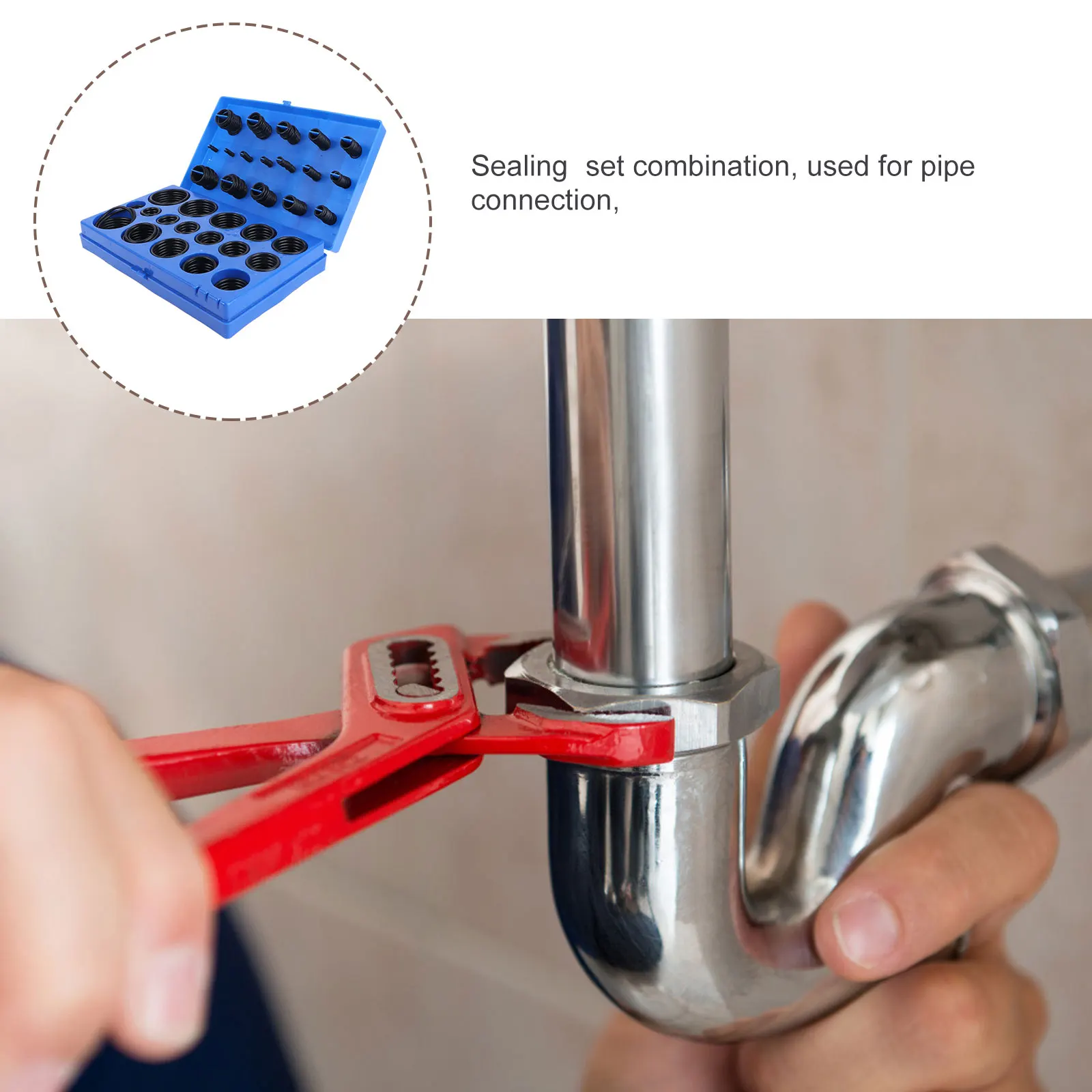 419 Pcs Rubber Grommet Kit Sealing Ring Assortment Set for Automotive Boat RV Plumbing Machinery Hydraulic Pneumatic Repair
419 Pcs Rubber Grommet Kit Sealing Ring Assortment Set for Automotive Boat RV Plumbing Machinery Hydraulic Pneumatic Repair