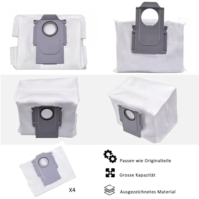New Accessories For Roborock S8+ S8 S8 Pro Ultra Duo Roller Main Side Brushes Mop Cloths HEPA Filters Dust Bags Spare Parts
New Accessories For Roborock S8+ S8 S8 Pro Ultra Duo Roller Main Side Brushes Mop Cloths HEPA Filters Dust Bags Spare Parts