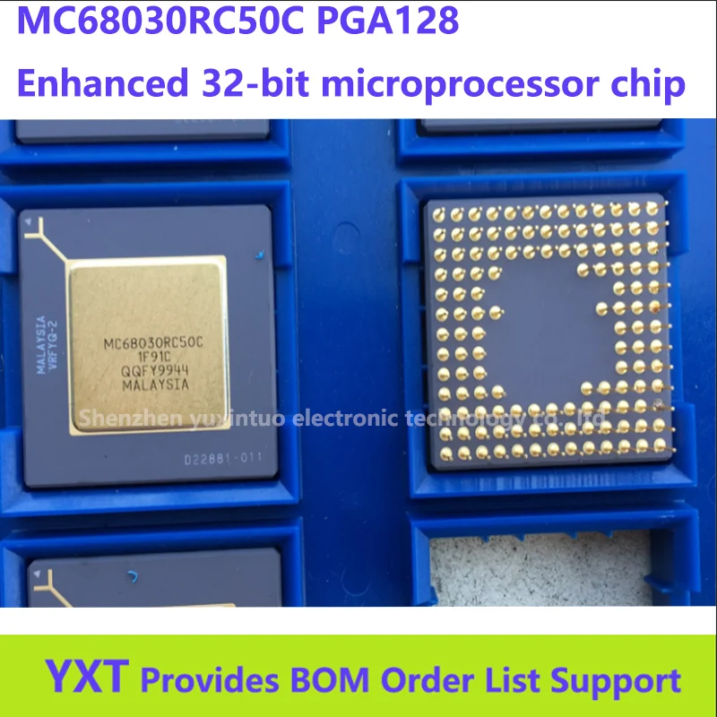 MC68030RC50C PGA128 Enhanced 32-bit microprocessor chip 
MC68030RC50C PGA128 Enhanced 32-bit microprocessor chip