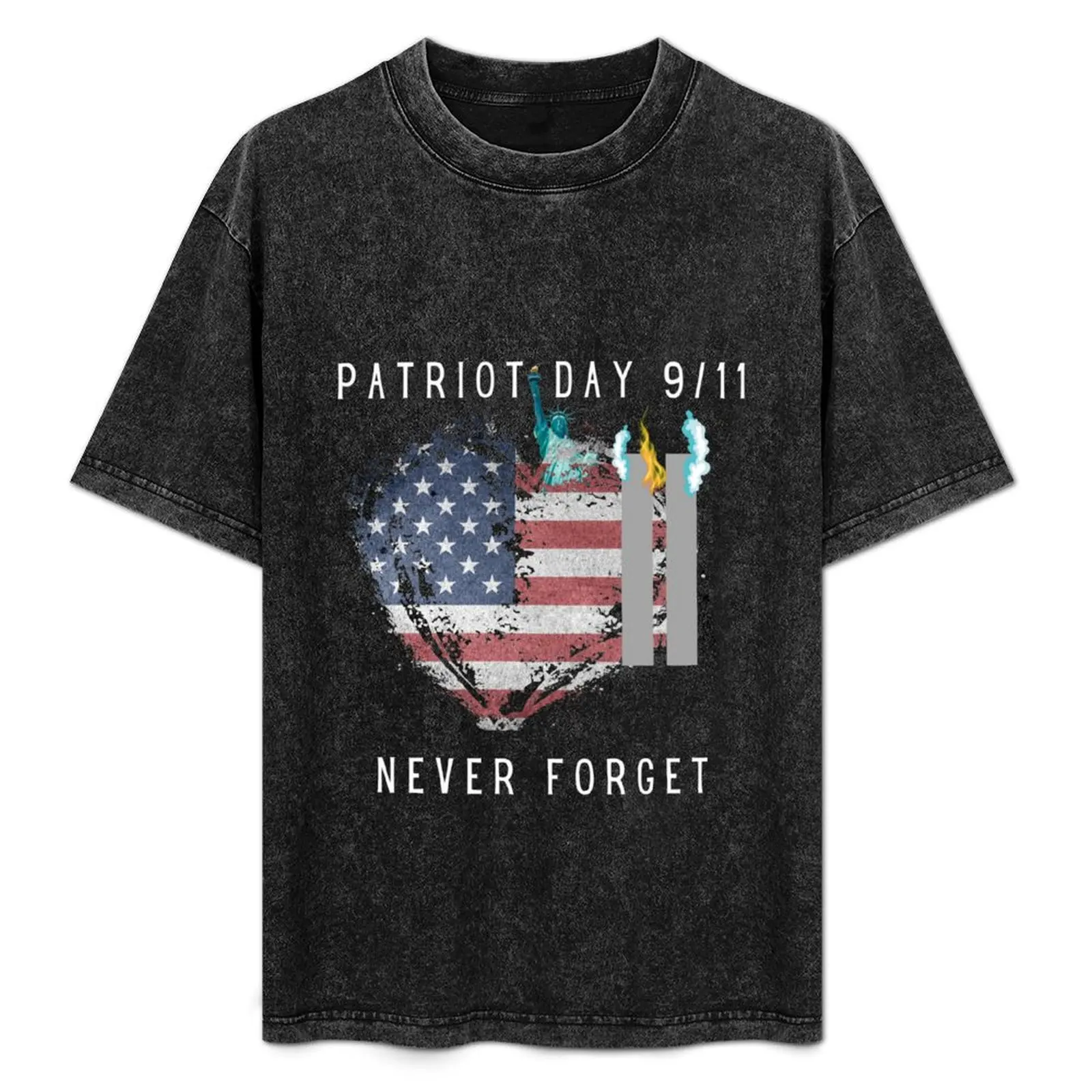 Patriot Day - 9/11 never forget T-Shirt Basic Solid Color Short Sleeve T-Shirt
Patriot Day - 9/11 never forget T-Shirt Basic Solid Color Short Sleeve T-Shirt