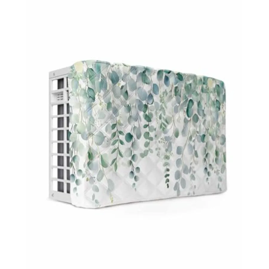 Eucalyptus Leaves Indoor Air Conditioner Covers, Farmhouse Botanical Window AC Unit Cover with Drawstring Double Insulation, Sp
Eucalyptus Leaves Indoor Air Conditioner Covers, Farmhouse Botanical Window AC Unit Cover with Drawstring Double Insulation, Sp