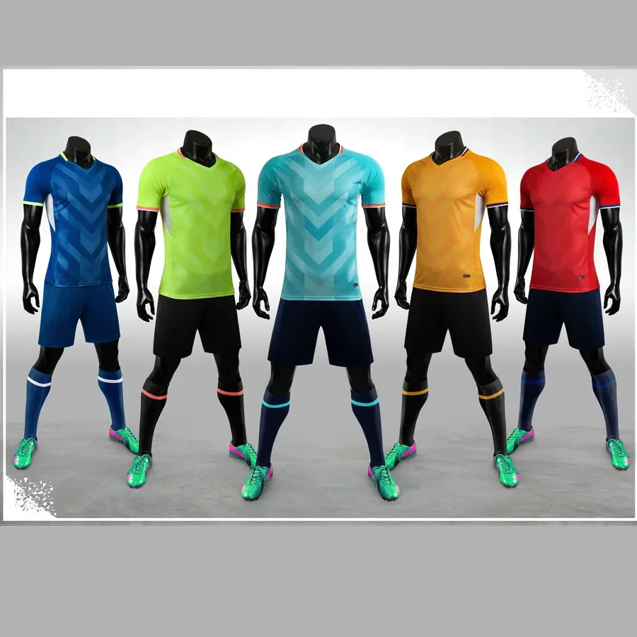 New Design Kids Soccer Set Boys Football Uniform Training Jerseys For Men Wholesale Sports Teamwear Customized Clothes Club Suit
New Design Kids Soccer Set Boys Football Uniform Training Jerseys For Men Wholesale Sports Teamwear Customized Clothes Club Suit