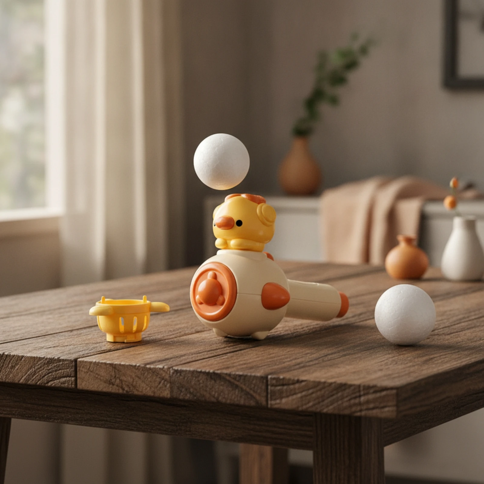 Duck Whistle Toy Interactive Floating Ball Toy Handheld Lightweight for Children, Parent-Child Interaction, Indoor Play
Duck Whistle Toy Interactive Floating Ball Toy Handheld Lightweight for Children, Parent-Child Interaction, Indoor Play