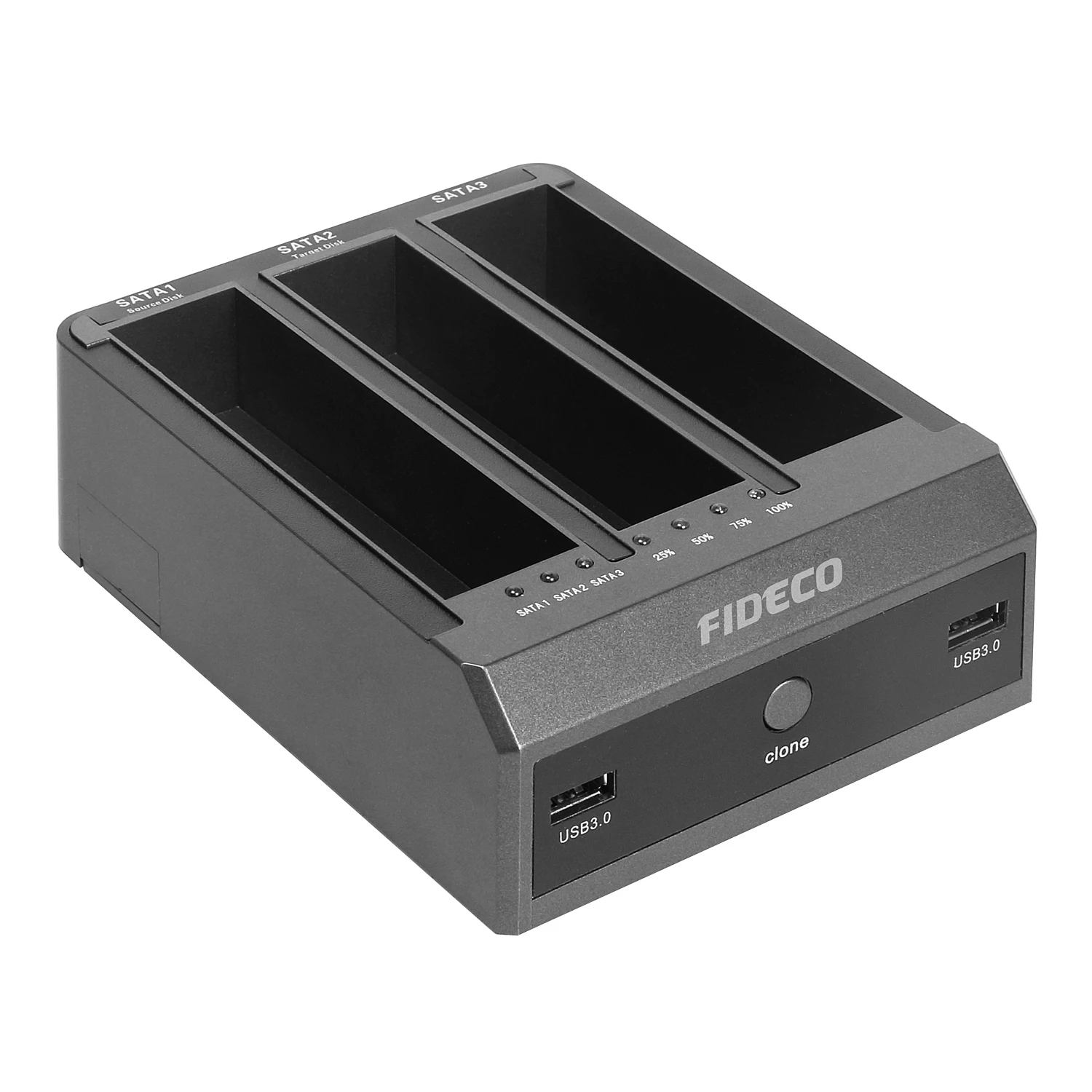 FIDECO 3 Bay 2.5 3.5 SATA to Usb3.0 External Clone All in One HDD Docking Station Clonador De Disco Duro
FIDECO 3 Bay 2.5 3.5 SATA to Usb3.0 External Clone All in One HDD Docking Station Clonador De Disco Duro