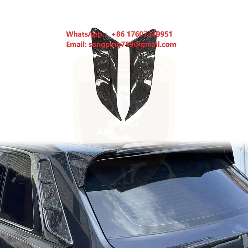 MSY Style Dry Carbon Fiber Rear Side Vents for Rolls Royce Cullinan 2025 Year Car Side Air Vent Cover Decoration
MSY Style Dry Carbon Fiber Rear Side Vents for Rolls Royce Cullinan 2025 Year Car Side Air Vent Cover Decoration