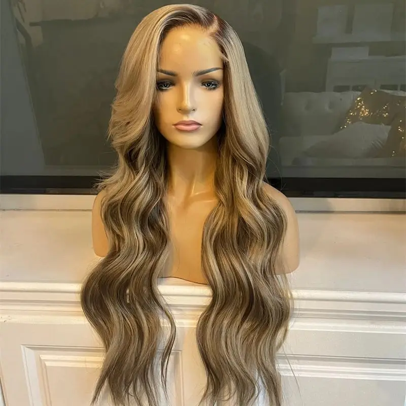 Party Daily Cosplay Use Wigs Ombre Brown Blonde Balayage Wig Heat Resistant Cosplay Hair Wig For Black White Women 30 Inch Wave
Party Daily Cosplay Use Wigs Ombre Brown Blonde Balayage Wig Heat Resistant Cosplay Hair Wig For Black White Women 30 Inch Wave