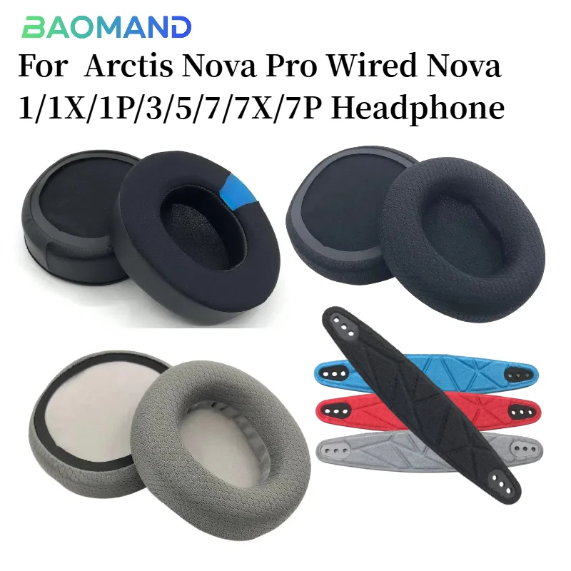 Replacement Earpads For Arctis Nova Pro Wired Nova 1/1X/1P/3/5/7/7X/7P Headphones Softer Protein Leather High Quality Earpads
Replacement Earpads For Arctis Nova Pro Wired Nova 1/1X/1P/3/5/7/7X/7P Headphones Softer Protein Leather High Quality Earpads