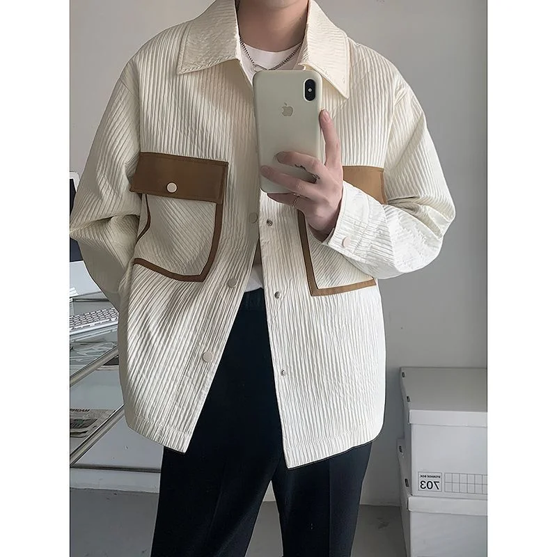 Men Casual Loose Retro Shirt Color Block Long Sleeve Patchwork Design Trendy Coat
Men Casual Loose Retro Shirt Color Block Long Sleeve Patchwork Design Trendy Coat