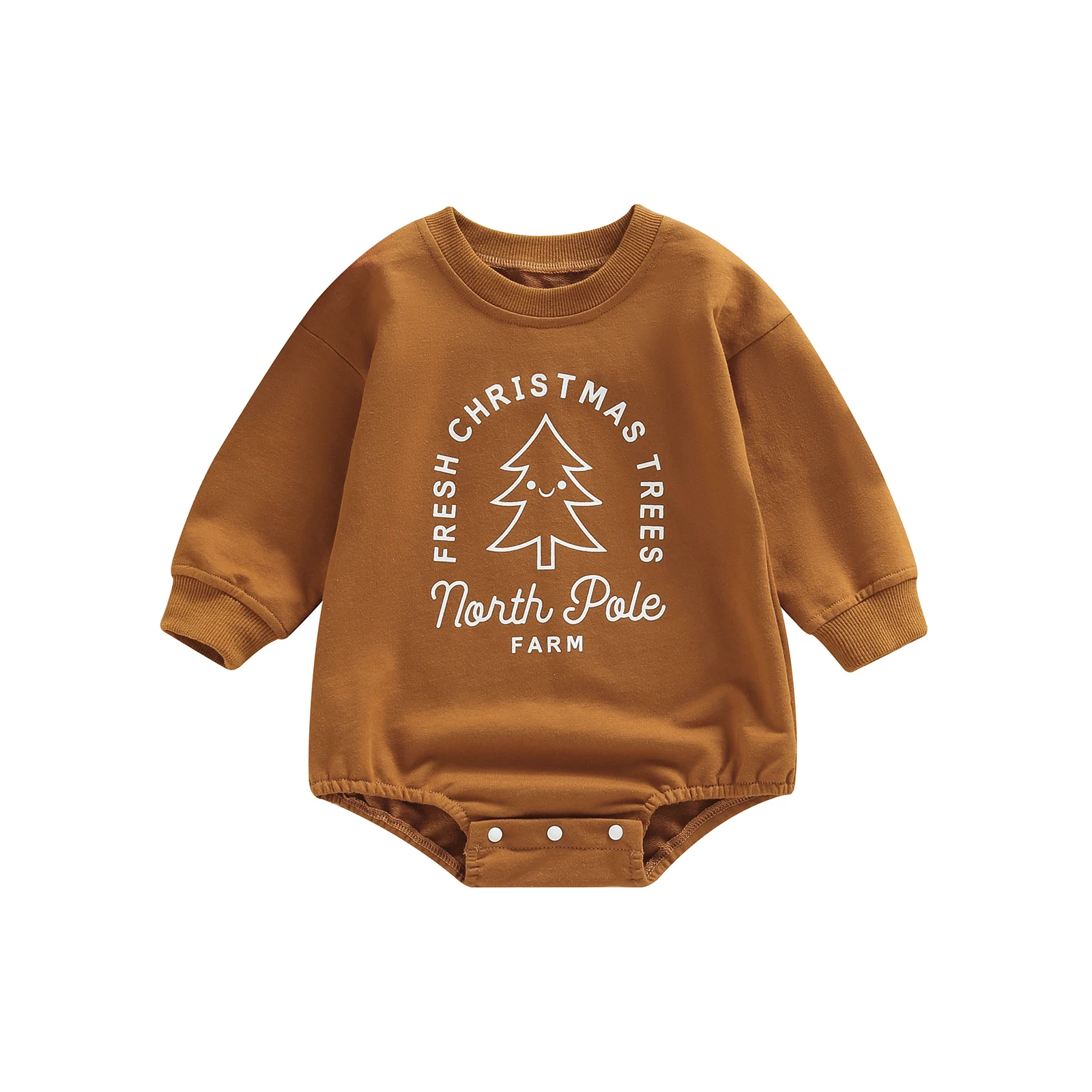 Infant Baby Autumn Romper Christmas Tree Letter Print Long Sleeve Round Neck Jumpsuit Newborn Boys Girls Christmas Clothes
Infant Baby Autumn Romper Christmas Tree Letter Print Long Sleeve Round Neck Jumpsuit Newborn Boys Girls Christmas Clothes