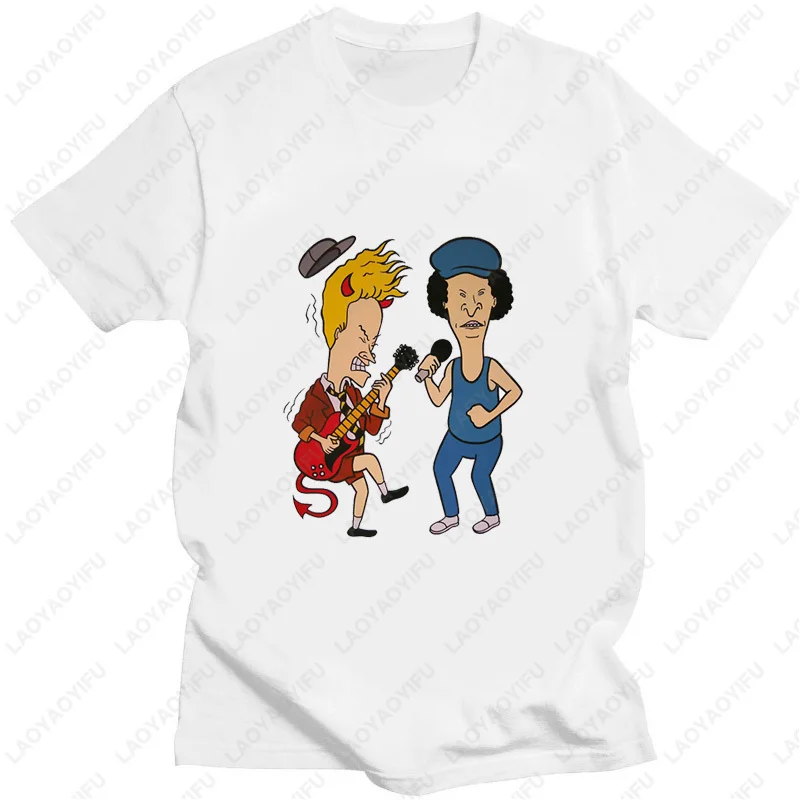 Beavis and Butthead Rock and Roll Print Fashion Short Sleev Humor Men Women Cotton Tshirt Summer Creative Streetwear Tees Gifts
Beavis and Butthead Rock and Roll Print Fashion Short Sleev Humor Men Women Cotton Tshirt Summer Creative Streetwear Tees Gifts