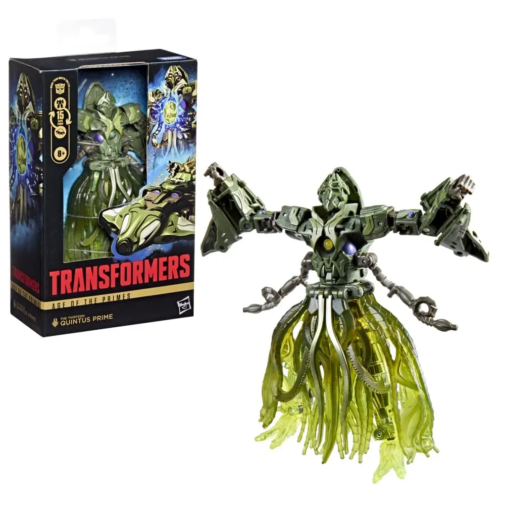 Hasbro Transformers Age of the Primes The Thirteen Quintus Prime Deluxe Class 5.5-Inch Converting Action Figure Robot Toys G2004
Hasbro Transformers Age of the Primes The Thirteen Quintus Prime Deluxe Class 5.5-Inch Converting Action Figure Robot Toys G2004
