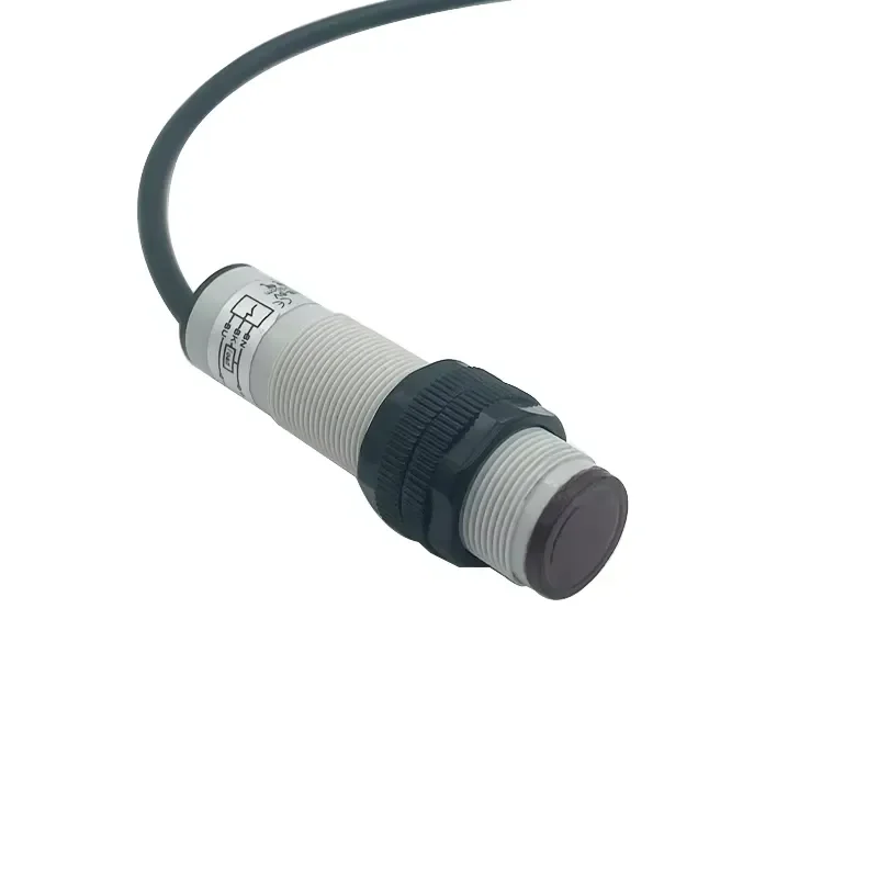 M18 Diffuse Reflection Proximity Switch Sensor Three-wire NPN/PNP Normally Open and Normally Closed
M18 Diffuse Reflection Proximity Switch Sensor Three-wire NPN/PNP Normally Open and Normally Closed