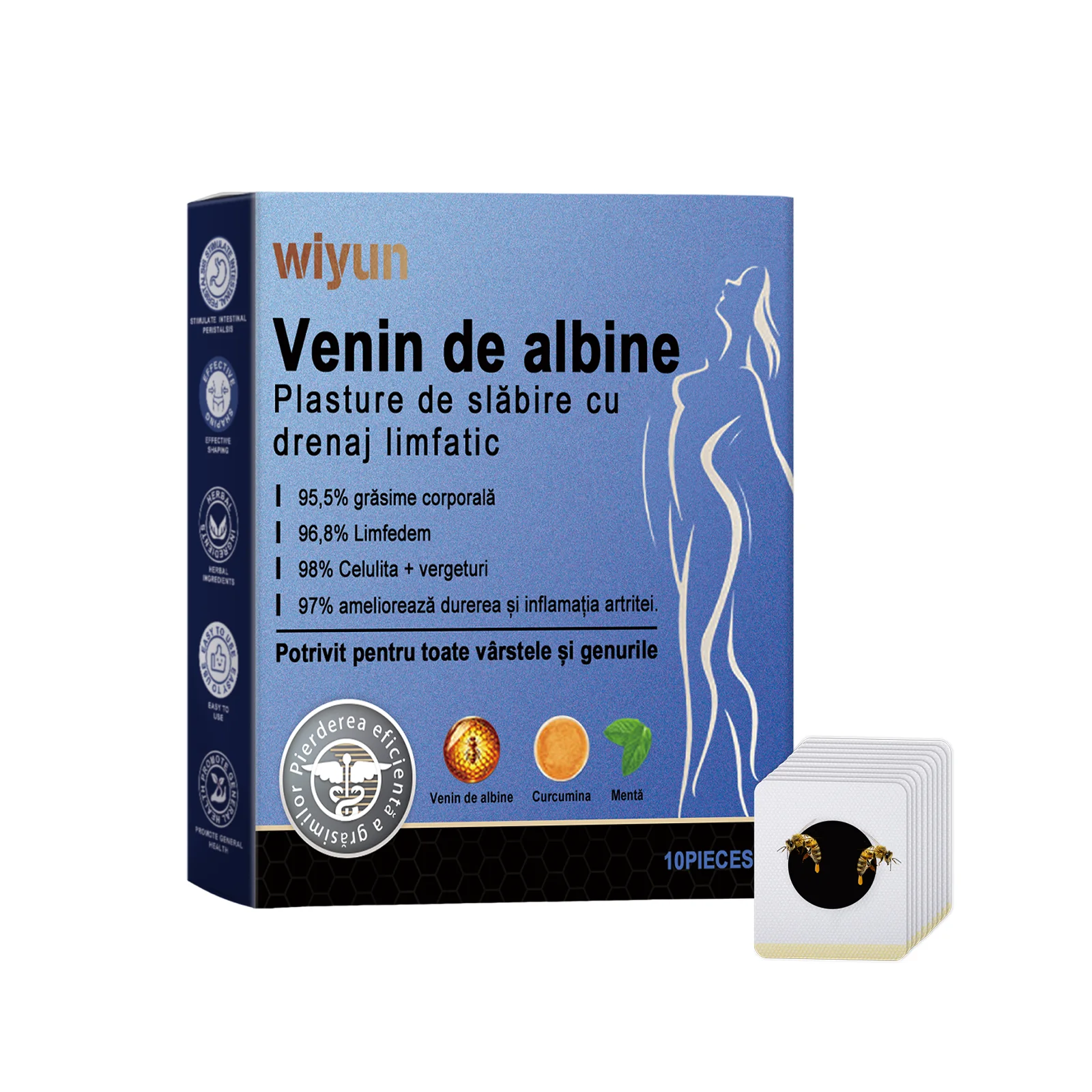 Wiyun Body Care Firm Skin Gentle Nourishing And Improving Skin Elasticity Patch 1pcs
Wiyun Body Care Firm Skin Gentle Nourishing And Improving Skin Elasticity Patch 1pcs