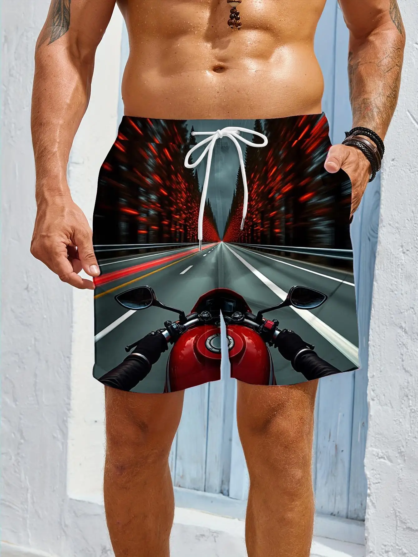 1pcs Men's Short swim trunks2026 Summer 3D Printed Short sleeve Quick drying Breathable Work pants man running Polyester
1pcs Men's Short swim trunks2026 Summer 3D Printed Short sleeve Quick drying Breathable Work pants man running Polyester