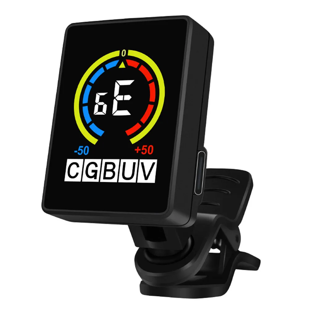 Bright High-Contrast Display Tuner Color Screen Tuner Tuner Color Screen Tuner Large Clip Opening Guitar acoustic Electric
Bright High-Contrast Display Tuner Color Screen Tuner Tuner Color Screen Tuner Large Clip Opening Guitar acoustic Electric