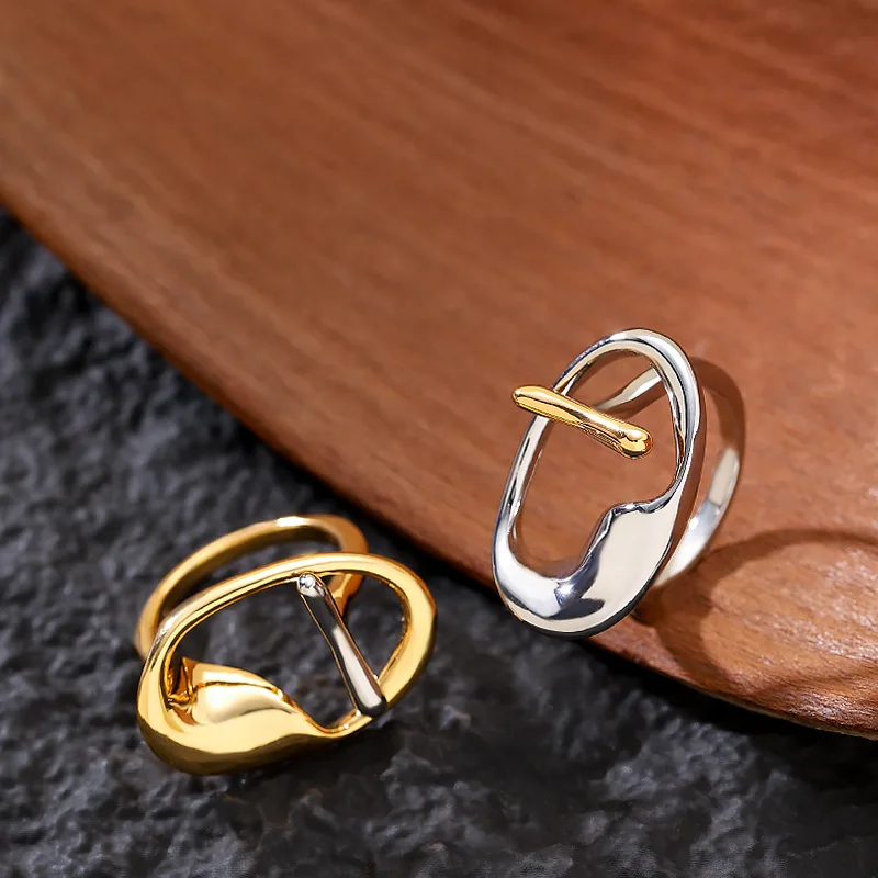 Stylish, exquisite, cool, geometric lines, adjustable open ring, high-end, niche, luxury, commuter-style hand accessories
Stylish, exquisite, cool, geometric lines, adjustable open ring, high-end, niche, luxury, commuter-style hand accessories