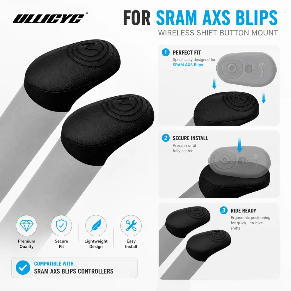 ULLICYC For SRAM AXS Blips Wireless Shift Button TT Bar Mount For LEAP SRAM Wireless Base Auto Accessories
ULLICYC For SRAM AXS Blips Wireless Shift Button TT Bar Mount For LEAP SRAM Wireless Base Auto Accessories