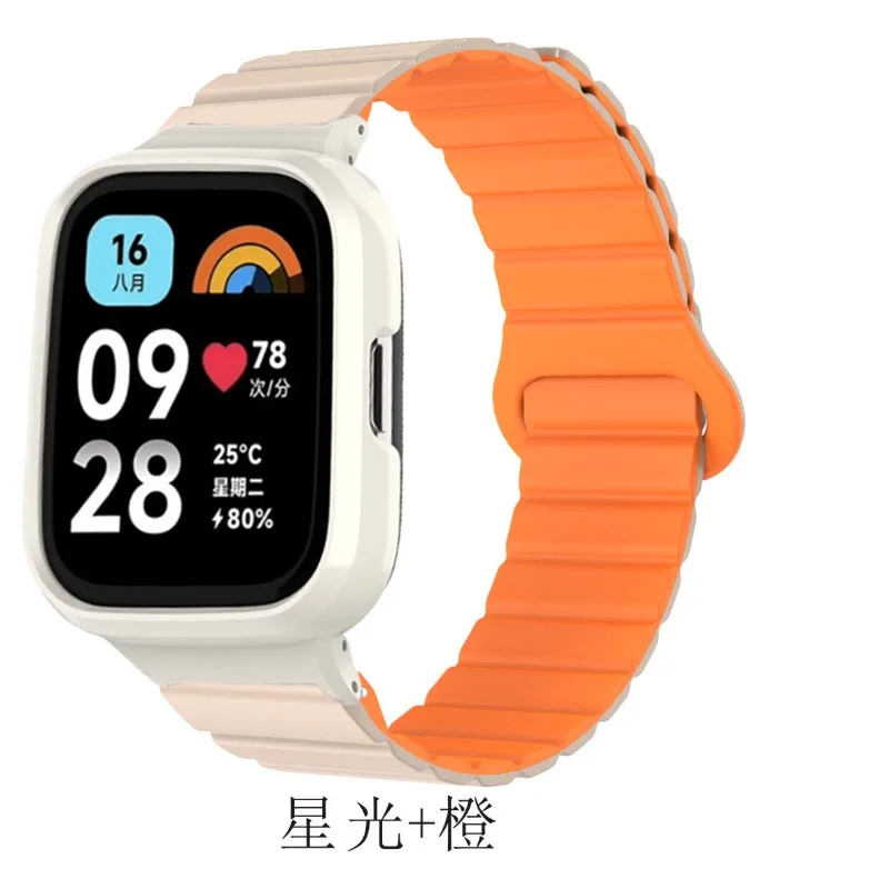 Силиконовый магнитный ремешок для Redmi Watch 3 Active, сменный спортивный браслет для смарт-часов Redmi Watch Lite 2 3 3 Active Loop
Силиконовый магнитный ремешок для Redmi Watch 3 Active, сменный спортивный браслет для смарт-часов Redmi Watch Lite 2 3 3 Active Loop