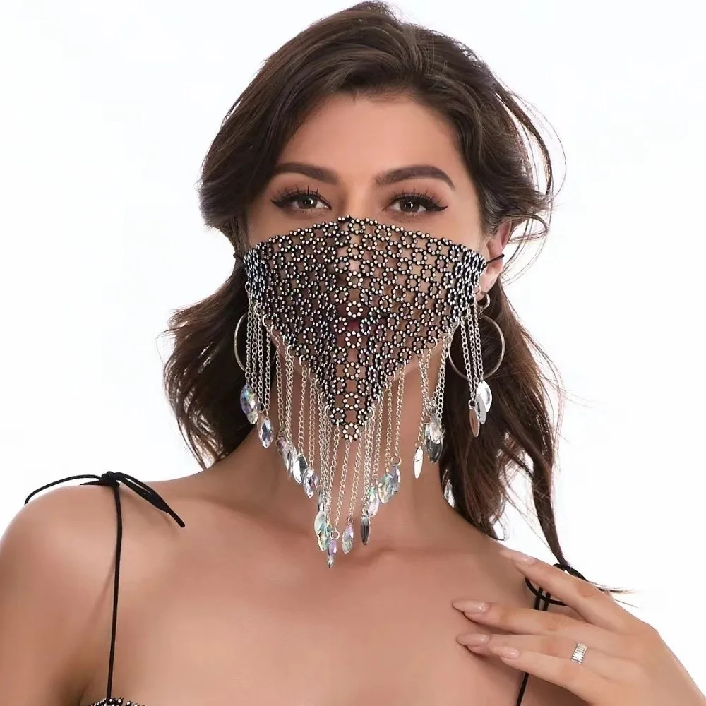 Многоразовая рыболовная сеть со стразами, маска с блестящей кисточкой, полая блестящая маскарадная маска для танцевальной вечеринки
Многоразовая рыболовная сеть со стразами, маска с блестящей кисточкой, полая блестящая маскарадная маска для танцевальной вечеринки
