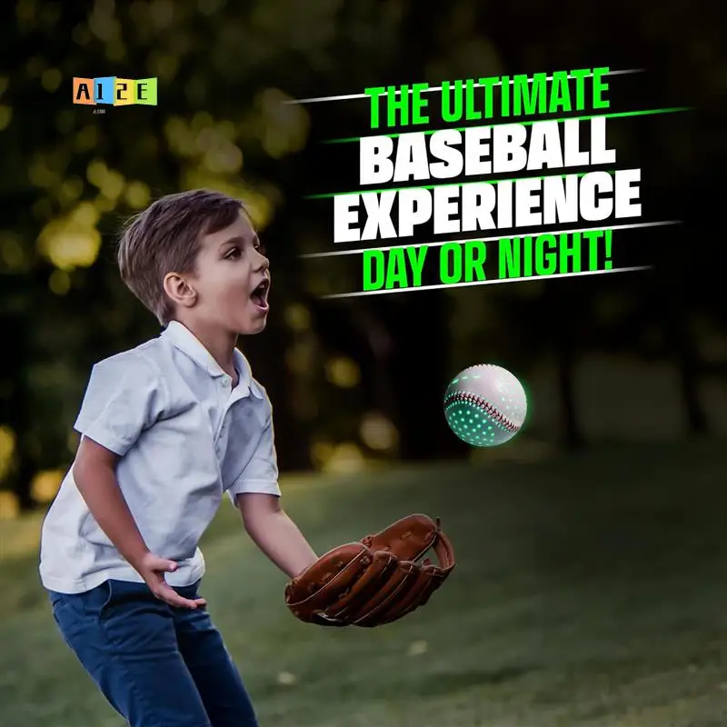 A12E-Light Up Baseball,9 Inch Glow In The Dark Baseball,Night Throwing Practice Baseball For Family Sports Entertainment
A12E-Light Up Baseball,9 Inch Glow In The Dark Baseball,Night Throwing Practice Baseball For Family Sports Entertainment