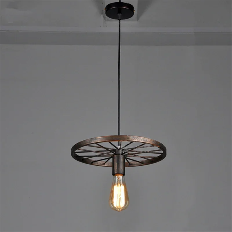 Antique Wheel Chandelier Vintage Restaurant Cafe Sushi Restaurant Decorative Light Loft Industrial Style Iron Art Chandelier
Antique Wheel Chandelier Vintage Restaurant Cafe Sushi Restaurant Decorative Light Loft Industrial Style Iron Art Chandelier