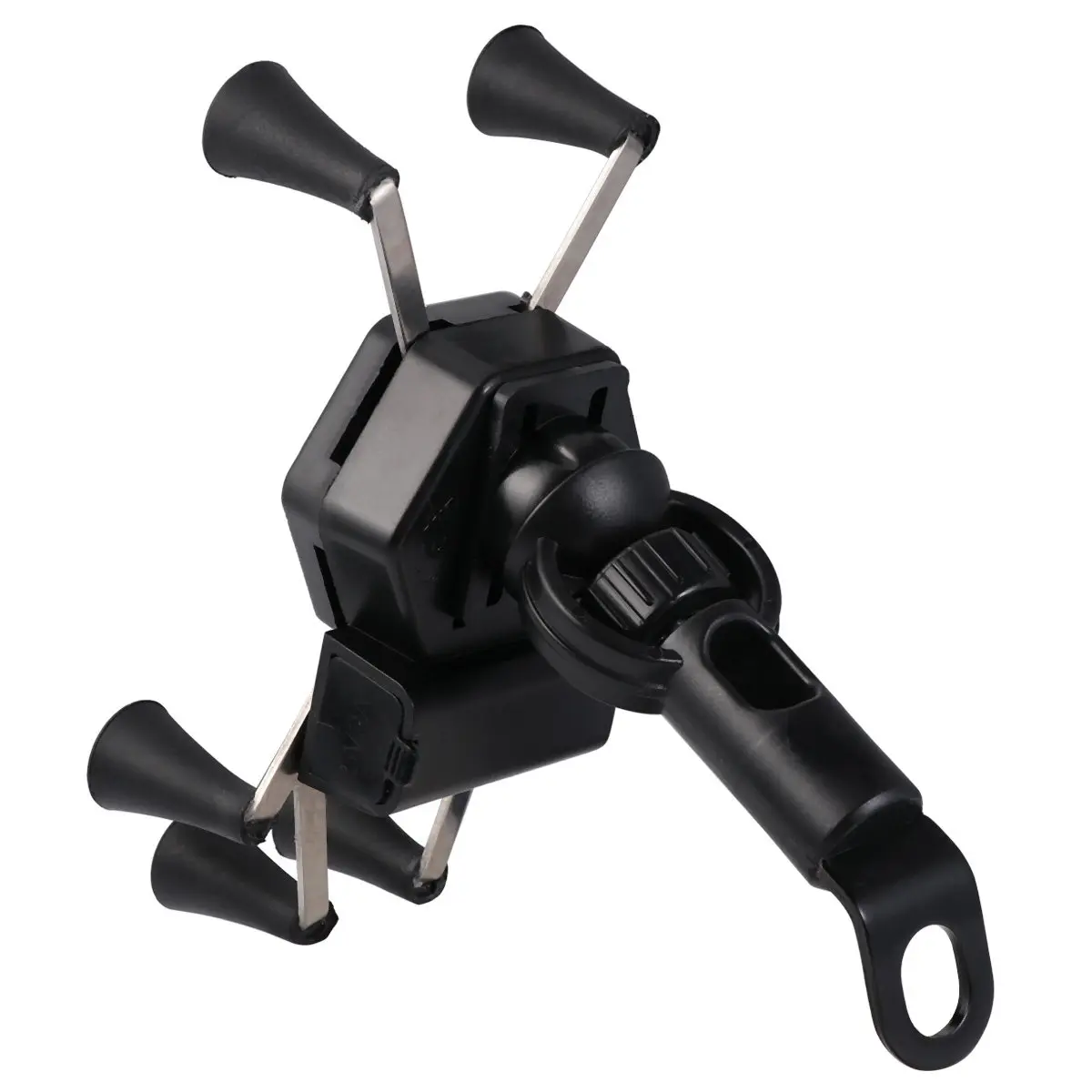 Mobile Phone Stand 6-Claw Motorbike Handle Bracket Anti-Theft Hand Grip Holder Black Mirror Base Charge Compatible Phone Mount
Mobile Phone Stand 6-Claw Motorbike Handle Bracket Anti-Theft Hand Grip Holder Black Mirror Base Charge Compatible Phone Mount