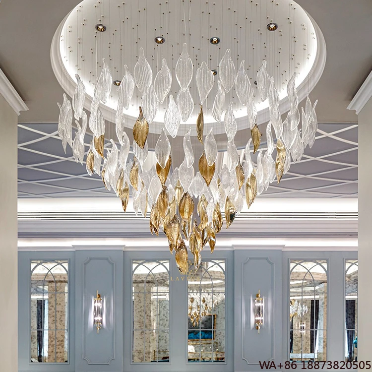 Светодиодная люстра, современный дизайн, украшение для помещения, вестибюль отеля, зал, лестница, индивидуальное освещение, стеклянная люстра
Светодиодная люстра, современный дизайн, украшение для помещения, вестибюль отеля, зал, лестница, индивидуальное освещение, стеклянная люстра