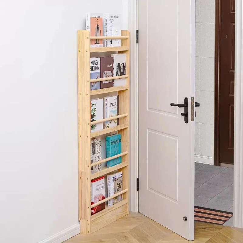 Narrow Bookshelf Solid Wood Door Backspace Saver Children's Miscellaneous Magazine Picture Muebles Para Hogar Shelves Organizers
Narrow Bookshelf Solid Wood Door Backspace Saver Children's Miscellaneous Magazine Picture Muebles Para Hogar Shelves Organizers
