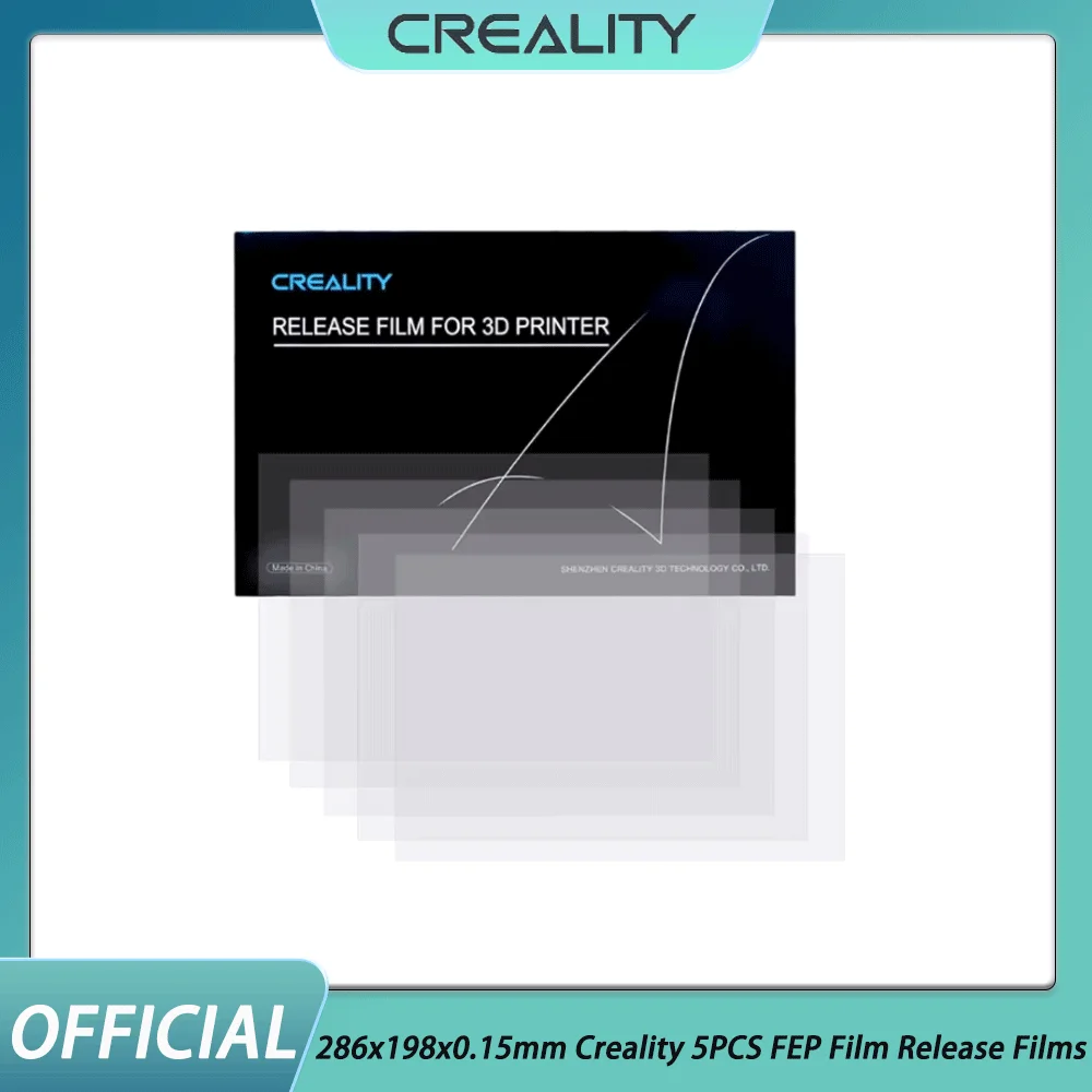For HALOT MAGE/HALOT MAGE pro 10Inch LCD SLA DLP 3D Printer Compatible 286x198x0.15mm Creality 5PCS FEP Film Release Films
For HALOT MAGE/HALOT MAGE pro 10Inch LCD SLA DLP 3D Printer Compatible 286x198x0.15mm Creality 5PCS FEP Film Release Films