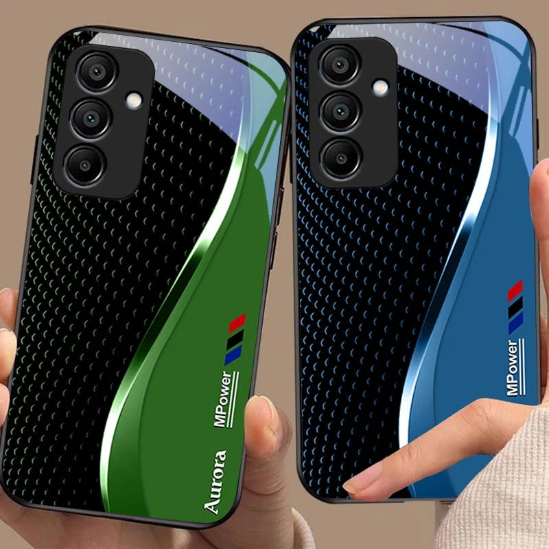 Creative Curve Double For Samsung Galaxy A15 5G 54 4G 51 50 24 35 90 71 12 51 53 52S 80 22 34 Black Tempered Glass Phone Case
Creative Curve Double For Samsung Galaxy A15 5G 54 4G 51 50 24 35 90 71 12 51 53 52S 80 22 34 Black Tempered Glass Phone Case