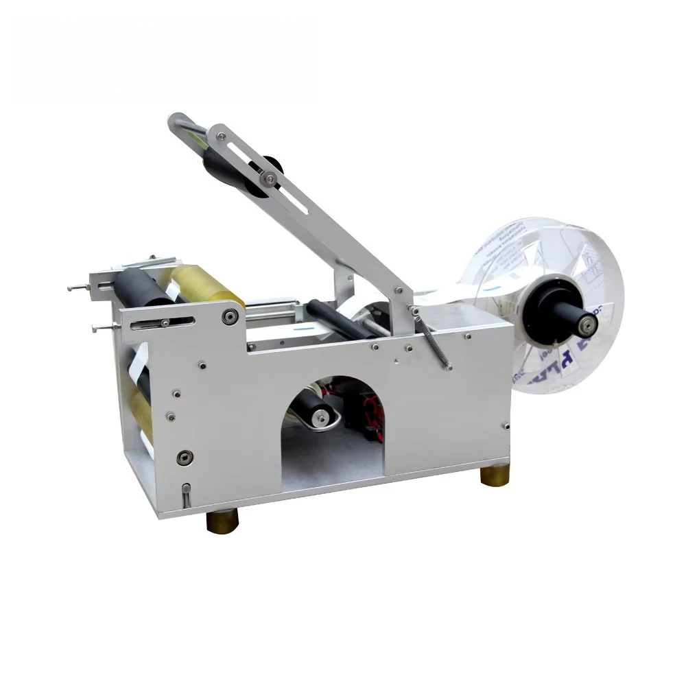 Factory price Semi-automatic plastic round bottle labeling machine and manual labeling machine
Factory price Semi-automatic plastic round bottle labeling machine and manual labeling machine