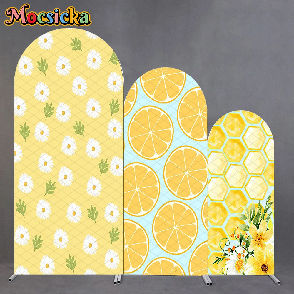 Mocsicka Arch Covers Backdrop Baby Shower Photo Happy Birthday Party Arched Backgrounds Yellow Honey Orange Flower Wedding Decor
Mocsicka Arch Covers Backdrop Baby Shower Photo Happy Birthday Party Arched Backgrounds Yellow Honey Orange Flower Wedding Decor