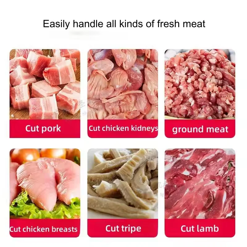 Commercial Industrial Meat Mincer Stainless Steel Multifunctional Grinder Machine For Restaurant
Commercial Industrial Meat Mincer Stainless Steel Multifunctional Grinder Machine For Restaurant