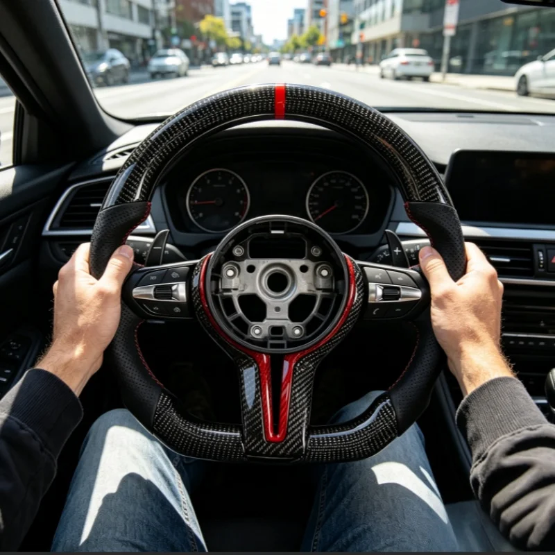 Customized Carbon Fiber Leather Car Steering Wheel For BMW F30 F10 F15 F36 F20 F22 F25 F32 F82 M3 M5 E90 M Sport Steering Wheel
Customized Carbon Fiber Leather Car Steering Wheel For BMW F30 F10 F15 F36 F20 F22 F25 F32 F82 M3 M5 E90 M Sport Steering Wheel