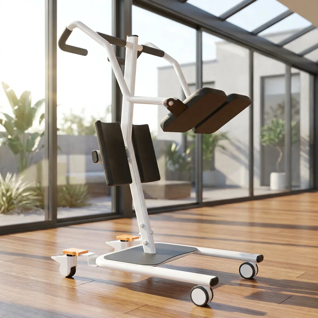 Manual Patient Lift 330lb Capacity Sit to Stand Transfer Chair for Seniors Rehabilitation Aid Factory Direct Supply OEM
Manual Patient Lift 330lb Capacity Sit to Stand Transfer Chair for Seniors Rehabilitation Aid Factory Direct Supply OEM
