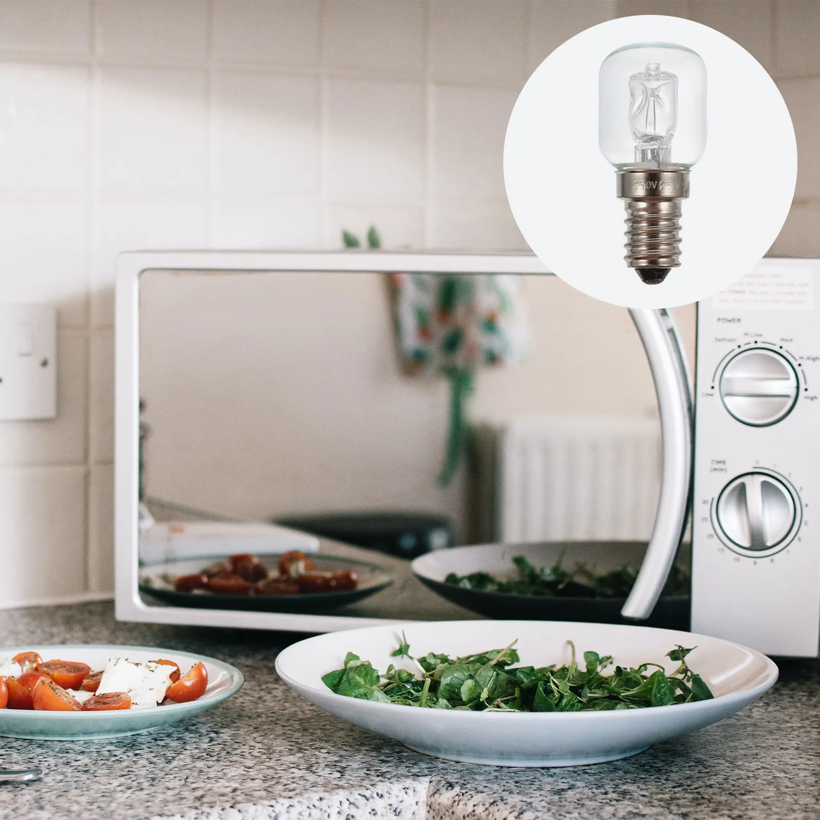 E14 Oven Light 25W Heat-Resistant Clear Glass Bulb 500 Celsius Degree High Temp Baking Lamp for Oven Microwave Holding Cabinet
E14 Oven Light 25W Heat-Resistant Clear Glass Bulb 500 Celsius Degree High Temp Baking Lamp for Oven Microwave Holding Cabinet