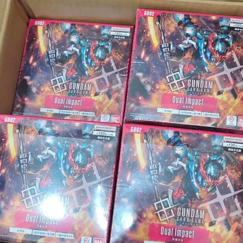 Bandai Gundam Booster Pack Cards Gd02 GCG Anime Gundam Card Game Dual Impact Toys for Boys Original Box
Bandai Gundam Booster Pack Cards Gd02 GCG Anime Gundam Card Game Dual Impact Toys for Boys Original Box